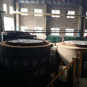 Zinc Storage Tank electric heating zinc liquid preservation tank for hot dip galvanizing plant