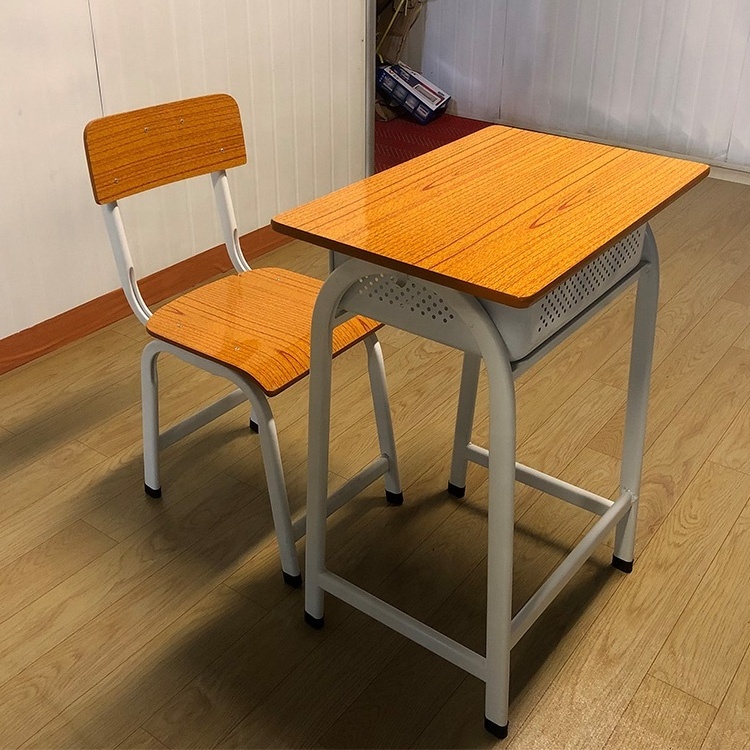 school furniture student desk and chair nordic single Primary School Children Study Tables And Chairs