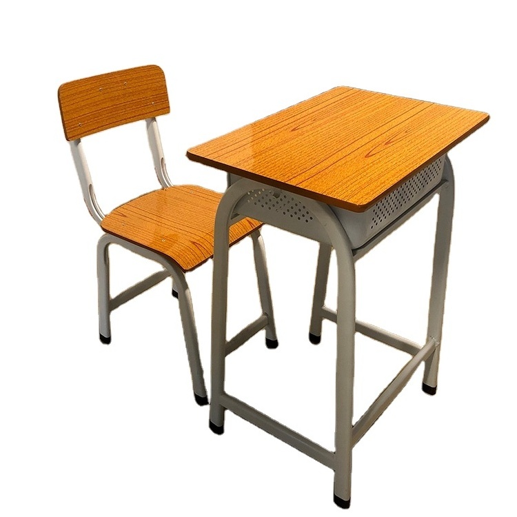 school furniture student desk and chair nordic single Primary School Children Study Tables And Chairs