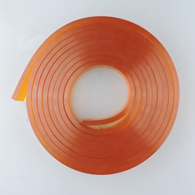 55A~90A Silk Screen Squeegee Rubber Scraper For Screen Printing