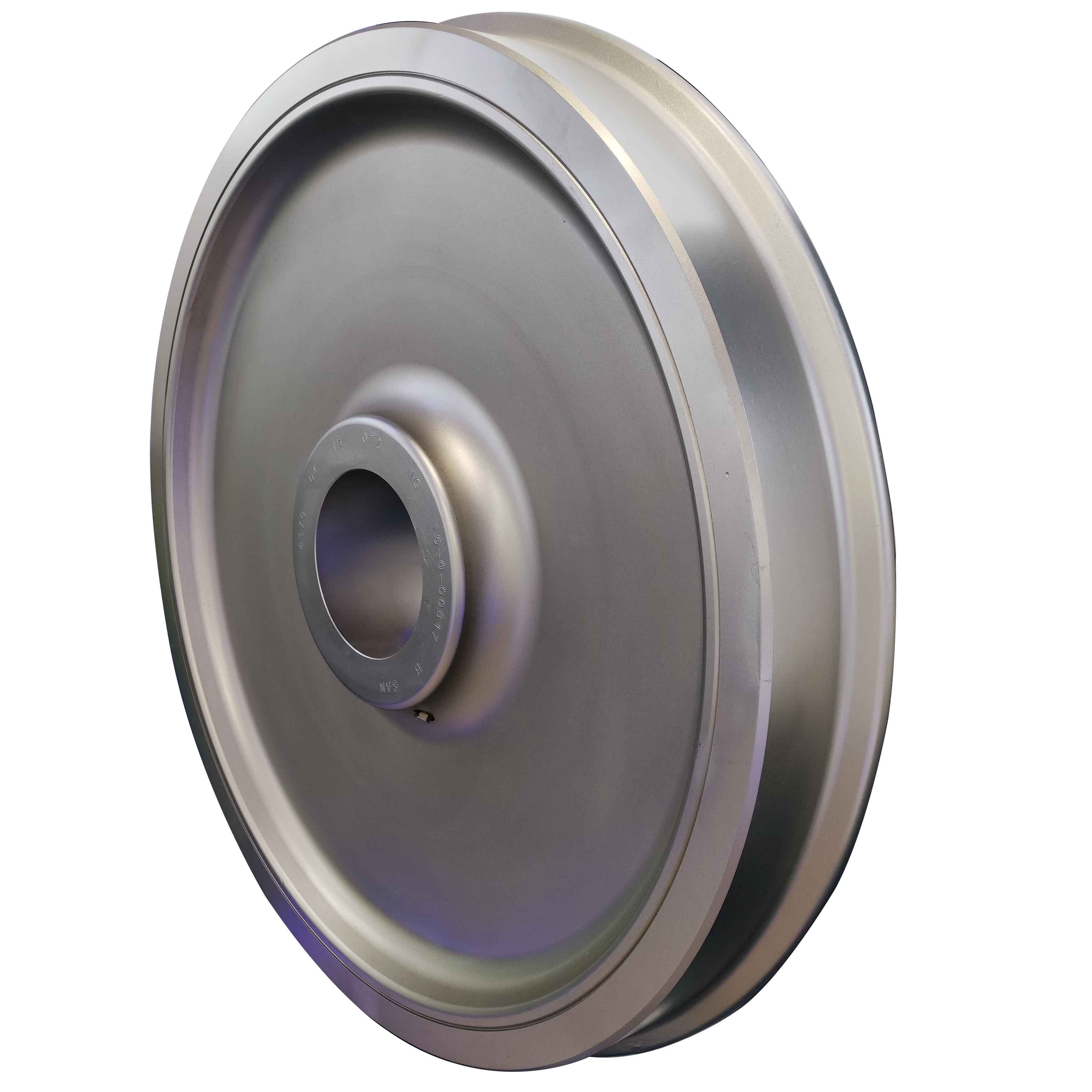 Rolling Steel Resilient Wheel for railway passenger cars