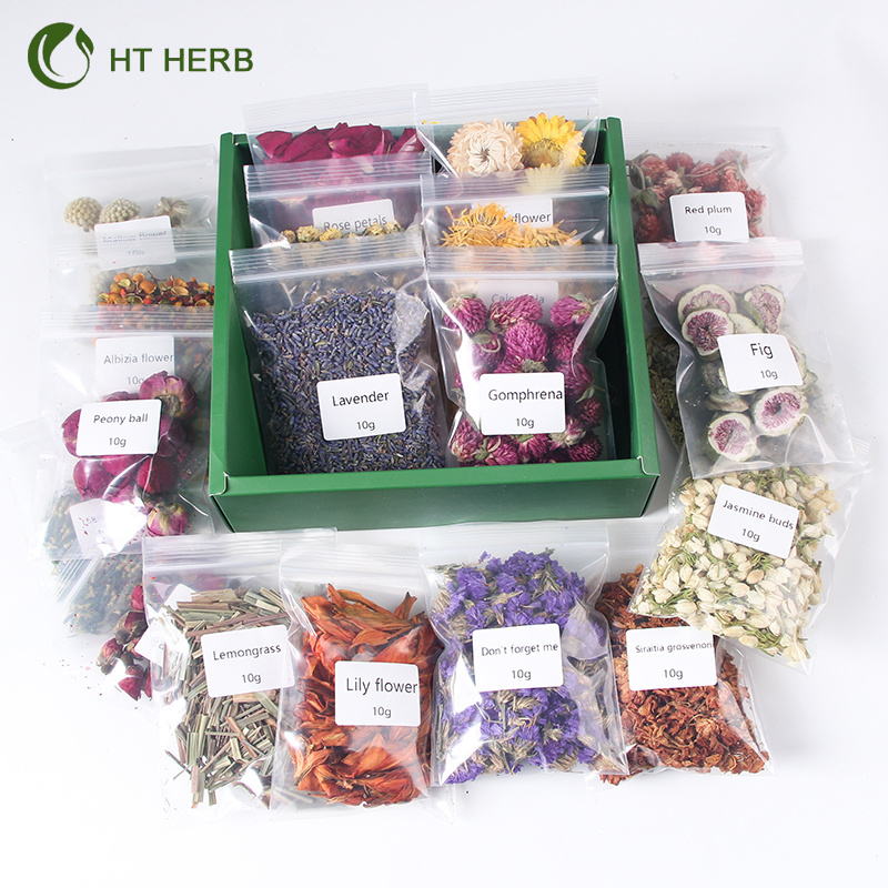 Dried Flowers Best Selling Popular Mixed Herbs for Soap Candle DIY Material Bath Tea Flower Kit