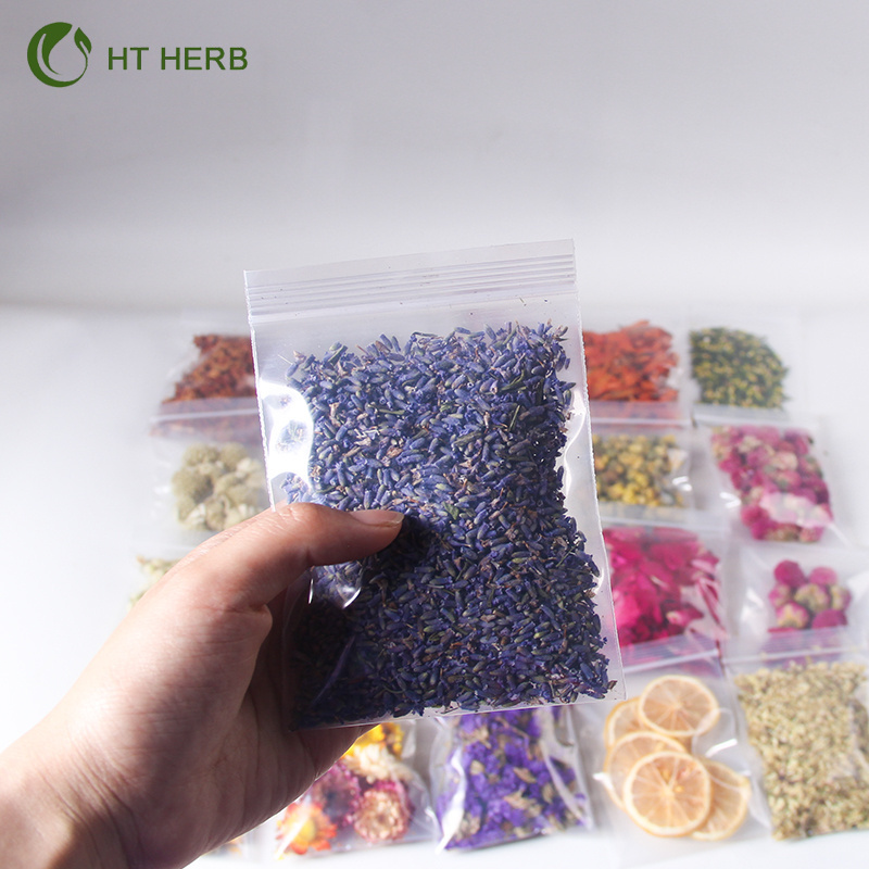 Hot Selling 100% Natural Mixed Dried Flowers Petals Bag Package for DIY Material Bath Resin Soap Candle Making Decoration