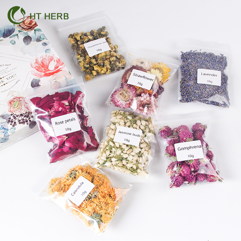 Dried Flowers Best Selling Popular Mixed Herbs for Soap Candle DIY Material Bath Tea Flower Kit