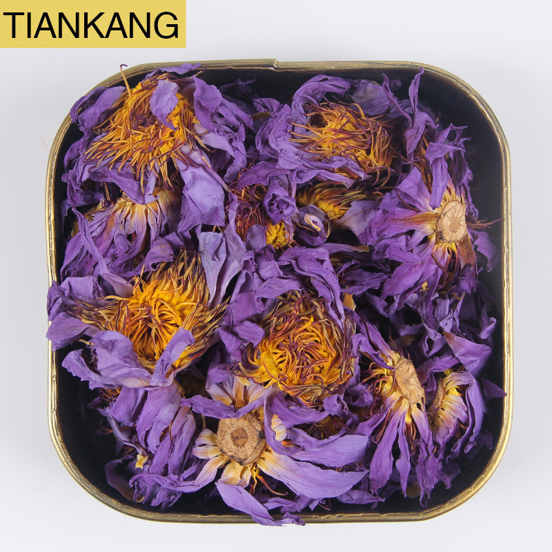 High Quality Good Scent Dried Blue Lotus Flowers for Tea Lan Lian Hua