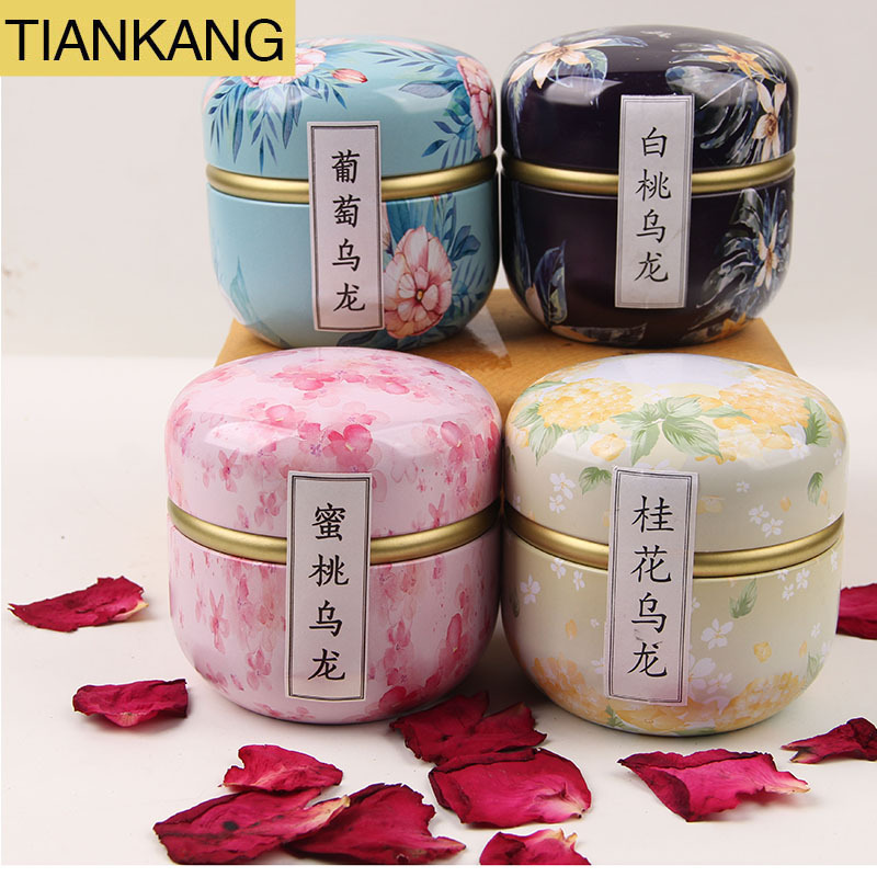 Gift for Wedding  And  Festivals  small pot of  Oeach Osmanthus  Grapes White peach Oolong  tea good for skin and health