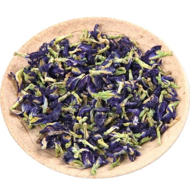 Wholesale  Natural Flavor Tea  Dried Blue Butterfly Pea Flowers