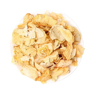 Factory Supply Edible Dry Petals White Yellow Dried Rose Petals Ivory Rose Flowers Petals for Wedding Confetti/Tea/Candle/Cake