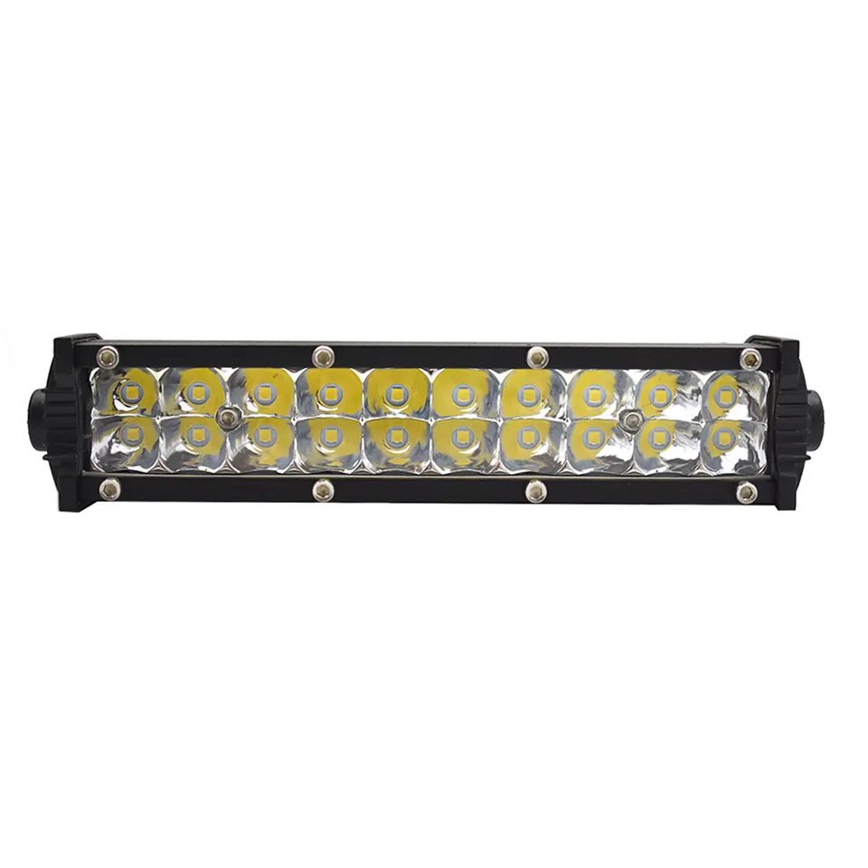 7 inch Ultra Slim Dual rows Led Light Bar 60W 6000K 12V for Off-road Cars SUV UTE Pick-up Trucks 4x4 Snowmobile