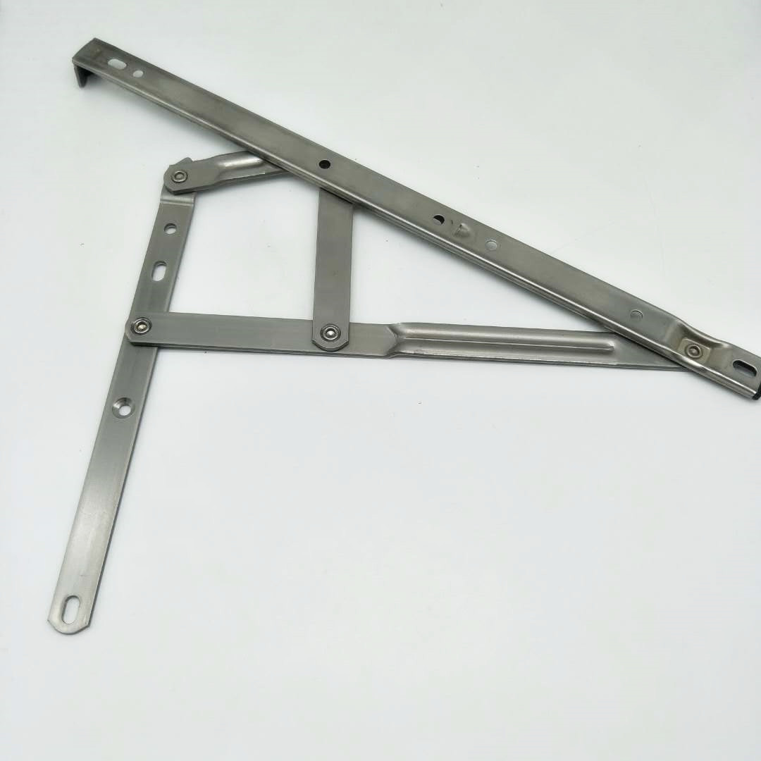 China Manufacturer Aluminium Metal Window Brace Stainless Steel External Window Opening Support Bar Window Friction Stay