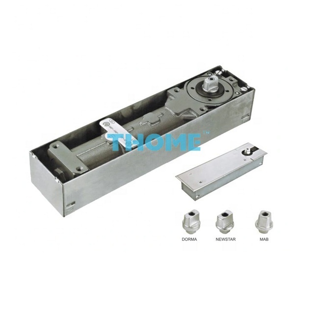 Manufactory Direct Adjustable Spindle Gate Door Floor Hinge Spring for Glass Door