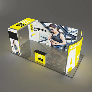 TianLang Foldable Seg Led Light Box Led Light Box Stand Trade Show Display Booth Exhibition Booth Stand