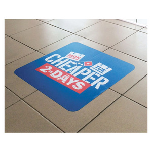 Large Size Advertising Outdoor Vinyl Floor Tile Stickers