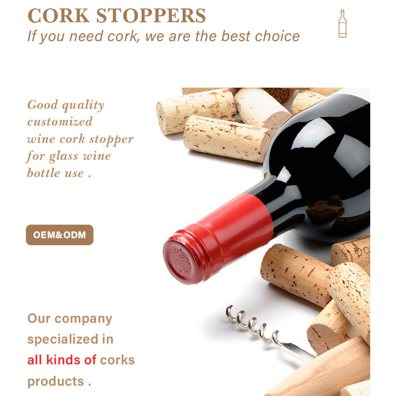 TIANLEICORK Micro cork stopper Straight Corks 7/8