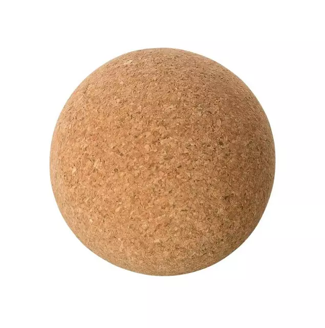 TIANLEICORK Custom Eco-friend High Quality Any Size cork ball lid yoga Exercise ball cork hemisphere ball