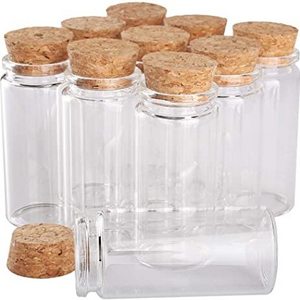 Factory Customized Spice Jar Cork Lid Ceramic Jar Cork Lid Jelly Jars with Cork Lids