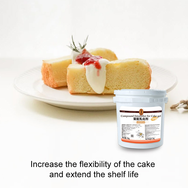 top sale Cake emulsifier stabilizer (cake gel) cake Improver China supplier food additive with ISO and Halal certificates