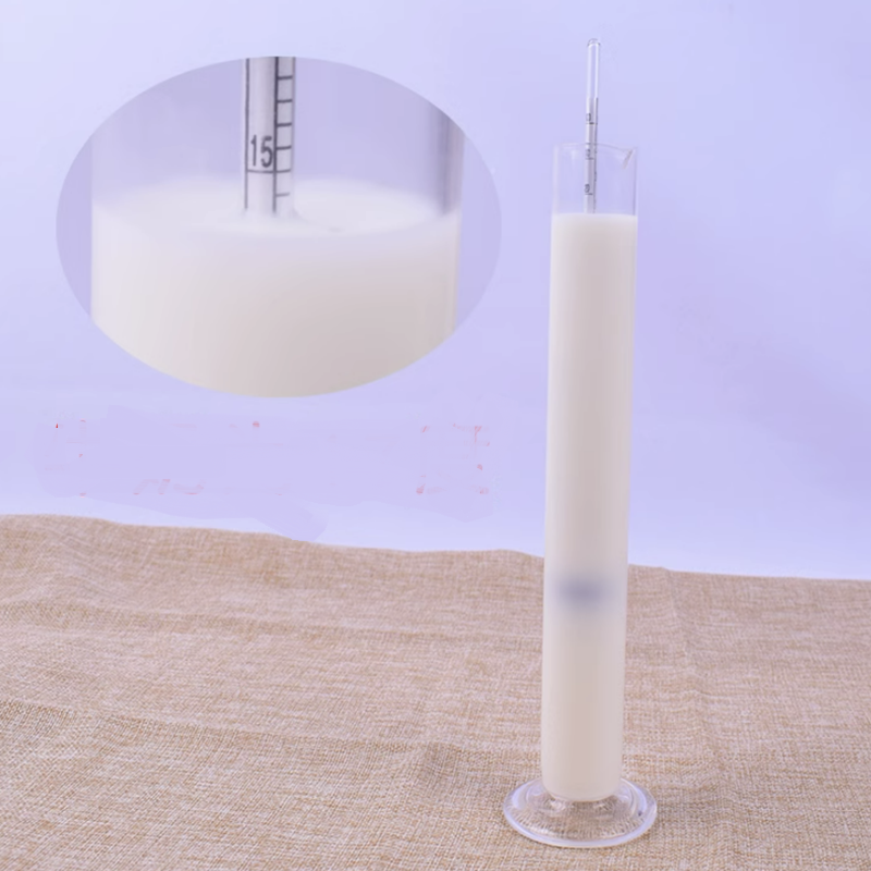 Tianlian wholesale High precision dairy milk meter soybean milk product content hydrometer 0-25 15-45 test Milk density meter