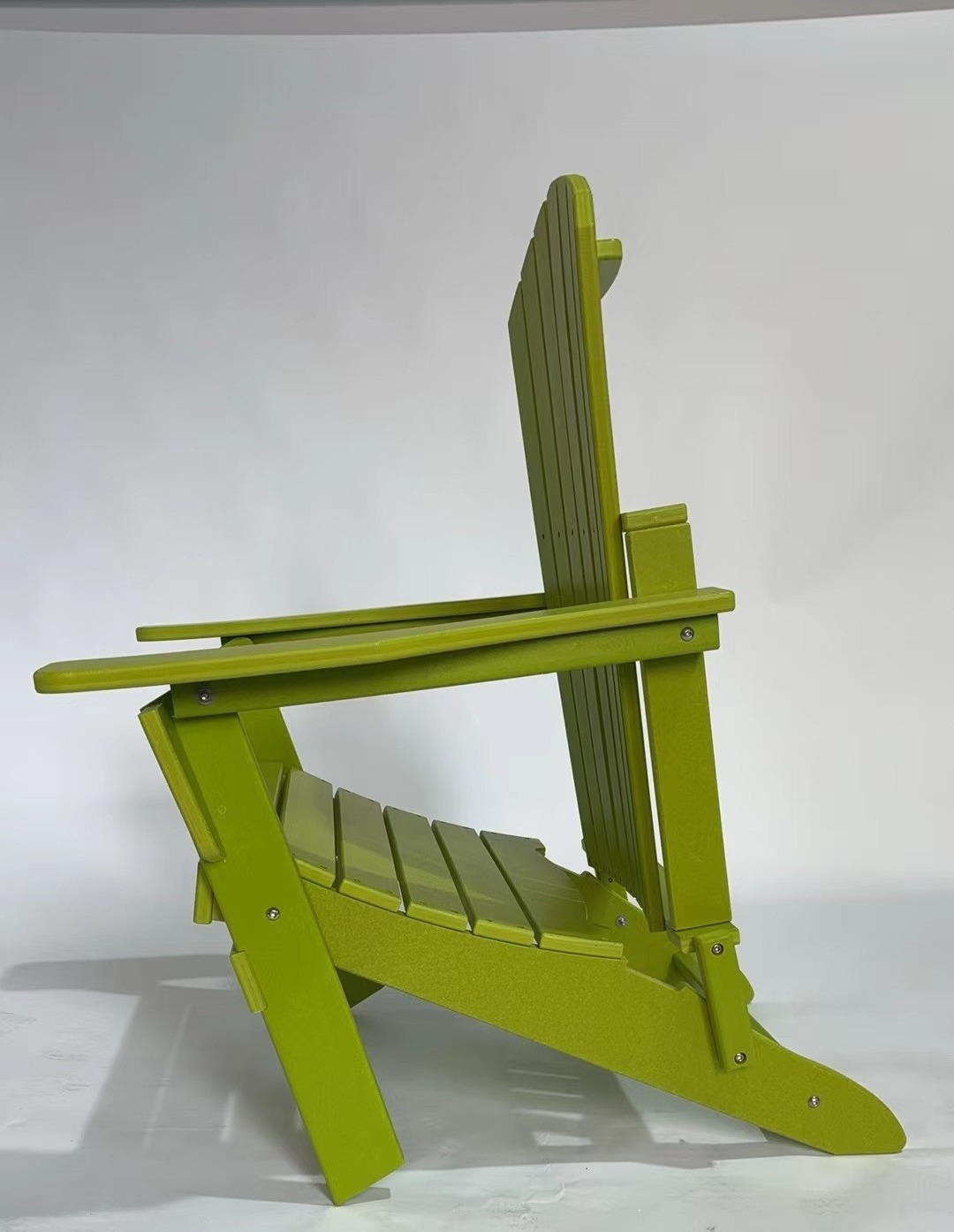 Outdoor Garden HDPE Plastic Material All weather UV Resistant outdoor folding Adirondack  Chair