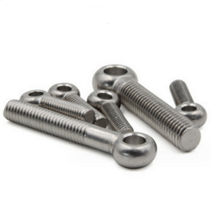 High Quality M5-M20 Standard Lifting Ring Fasteners Sheep Eye Screw Fish Eye Screw With Hole Bolt