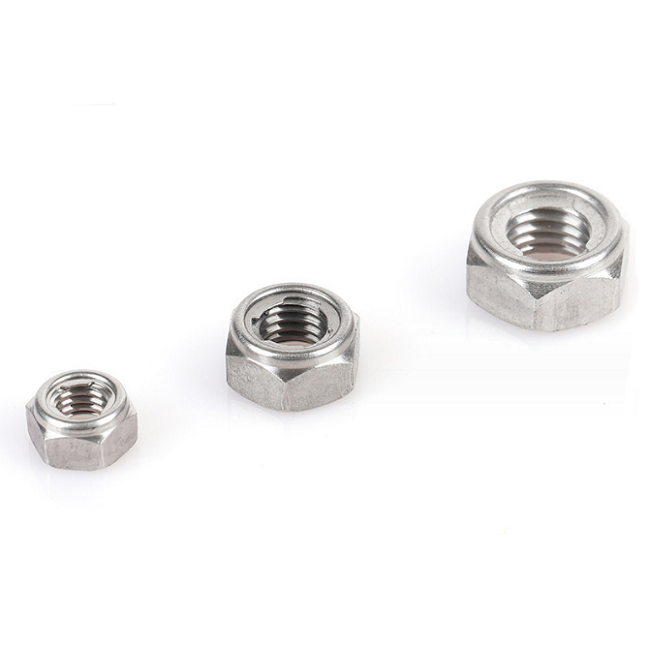 High Precision Prevailling DIN980 Torque Anti-loose locking nut 304 316 All Metal Hex Lock Nut