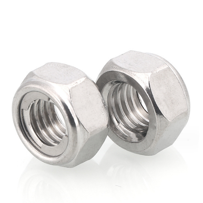 High Precision Prevailling DIN980 Torque Anti-loose locking nut 304 316 All Metal Hex Lock Nut