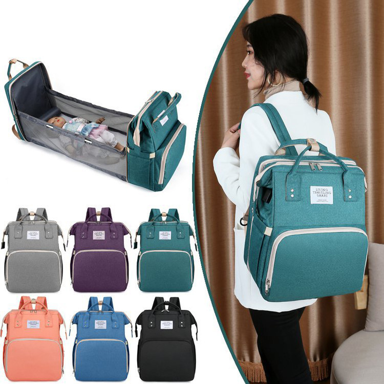 Diaper bags for travel wholesale baby bag backpack mummy diaper backpack with changing station