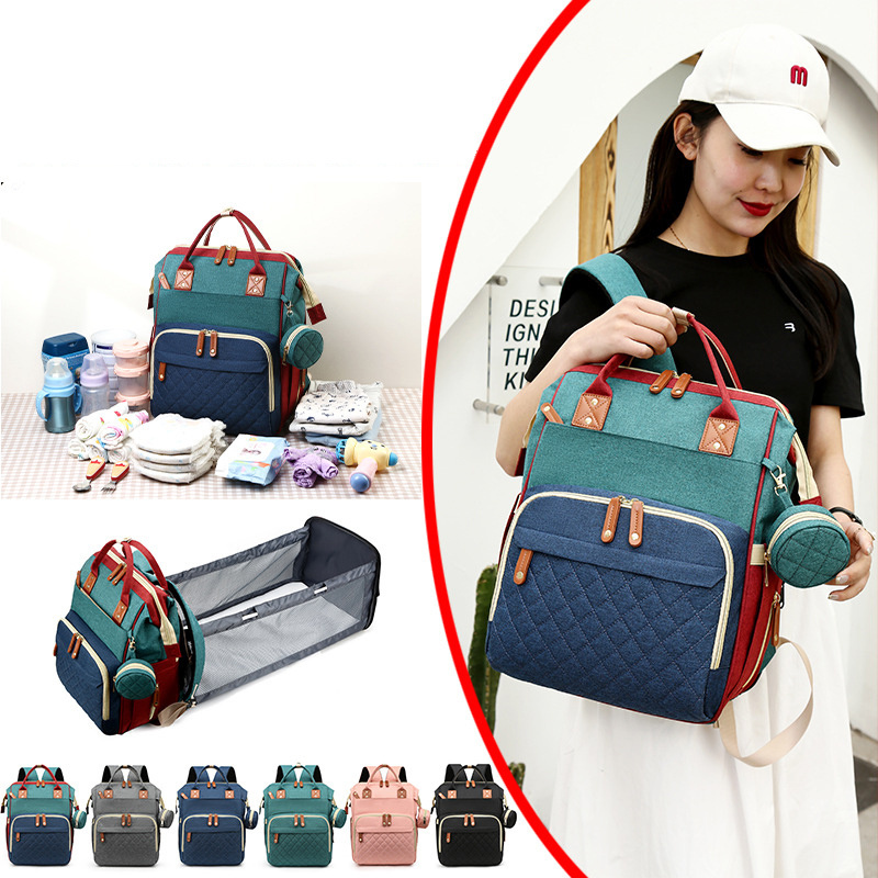 Diaper bags for travel wholesale baby bag backpack mummy diaper backpack with changing station