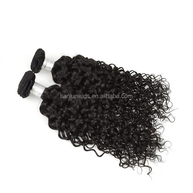 12A Raw Donor Hair Bundle Unprocessed Burmese Curly Wavy Unprocessed Human Hair Machine Weft