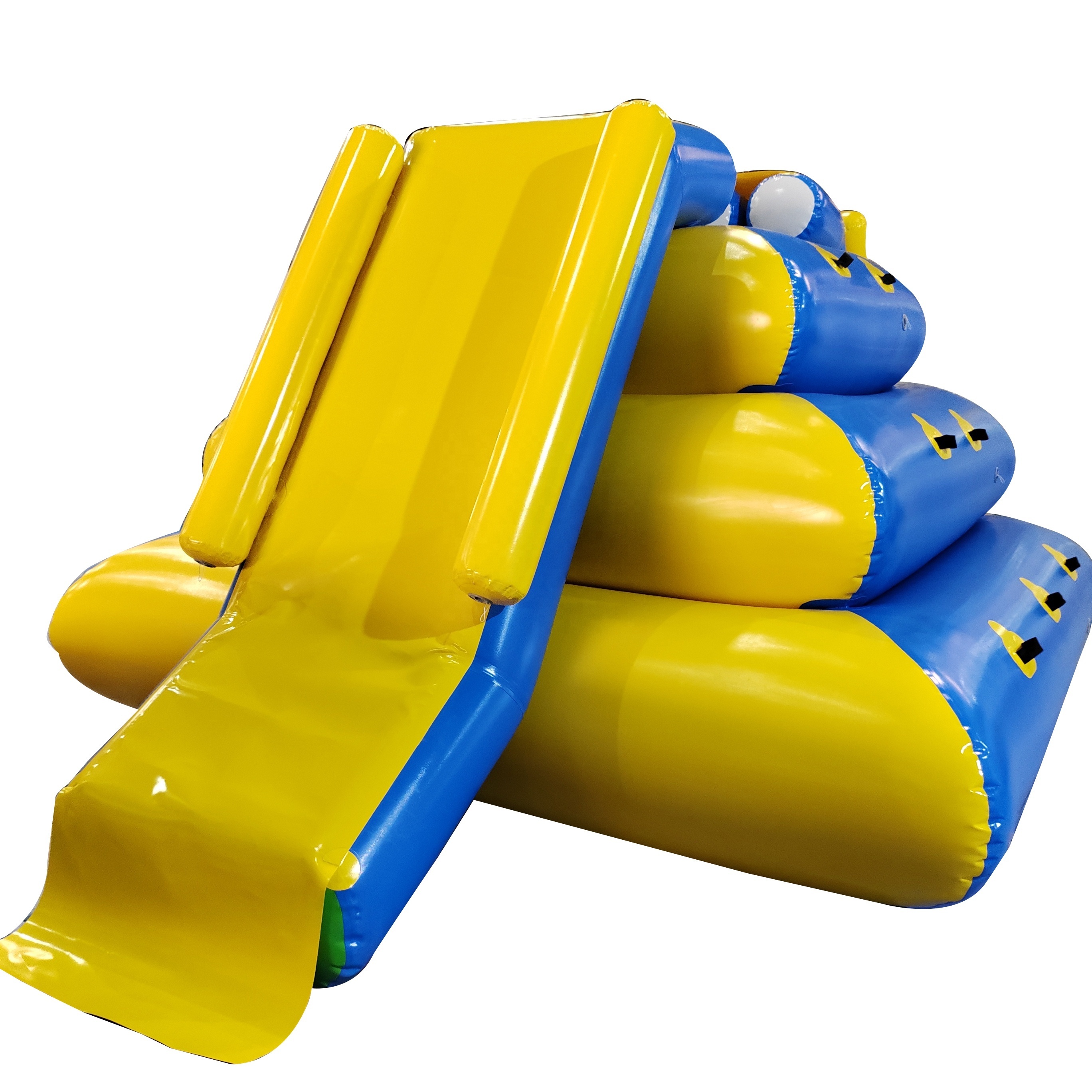 Outdoor Inflatable Water Park Game Mini Slide Water Floating Kids Slide