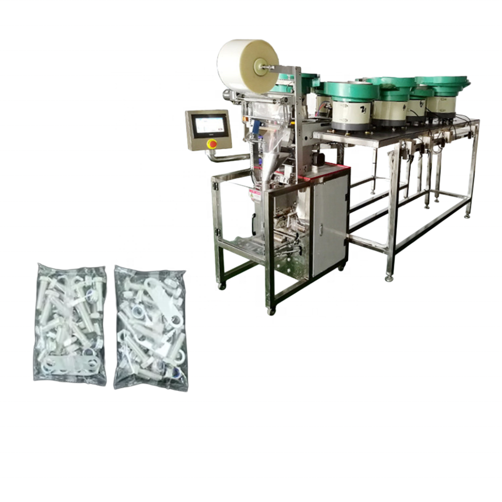 Automatic Screw Bagging Counting Packing Machine Factory Fastener Counting and  Packing Machine