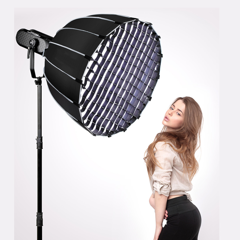 High Temperature Resistant 70/90/120 cm Bowen's Mount Deep Parabolic Soft box for Photography Studio Video Light