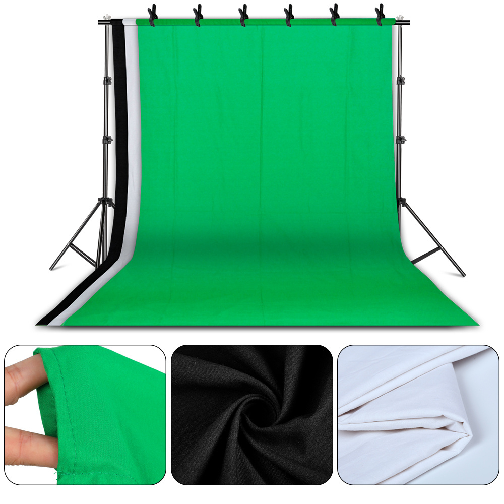 Full Photo Studio Equipment Set Backdrop Stand 5 in 1 Reflector Photography Accessories Lighting Kit Umbrella Soft box Set