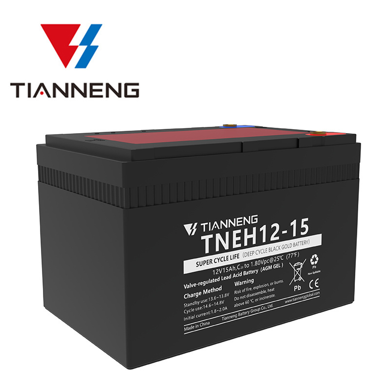 Tianneng TNEH 12-15 electric cycle 12v 15ah lead acid battery