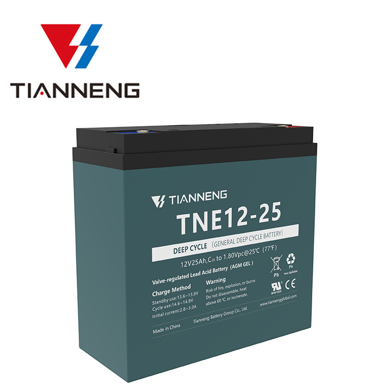 Tianneng OEM manufacturing cycle 12v lead acid battery for electric bike