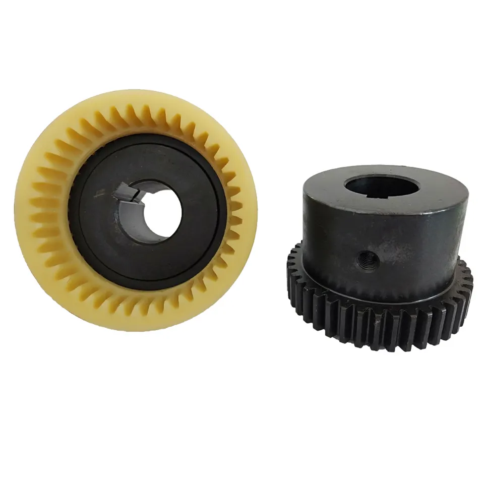 NL5 NL10 Nylon Gear Coupling NL Flexible Shaft Coupling with Pinion