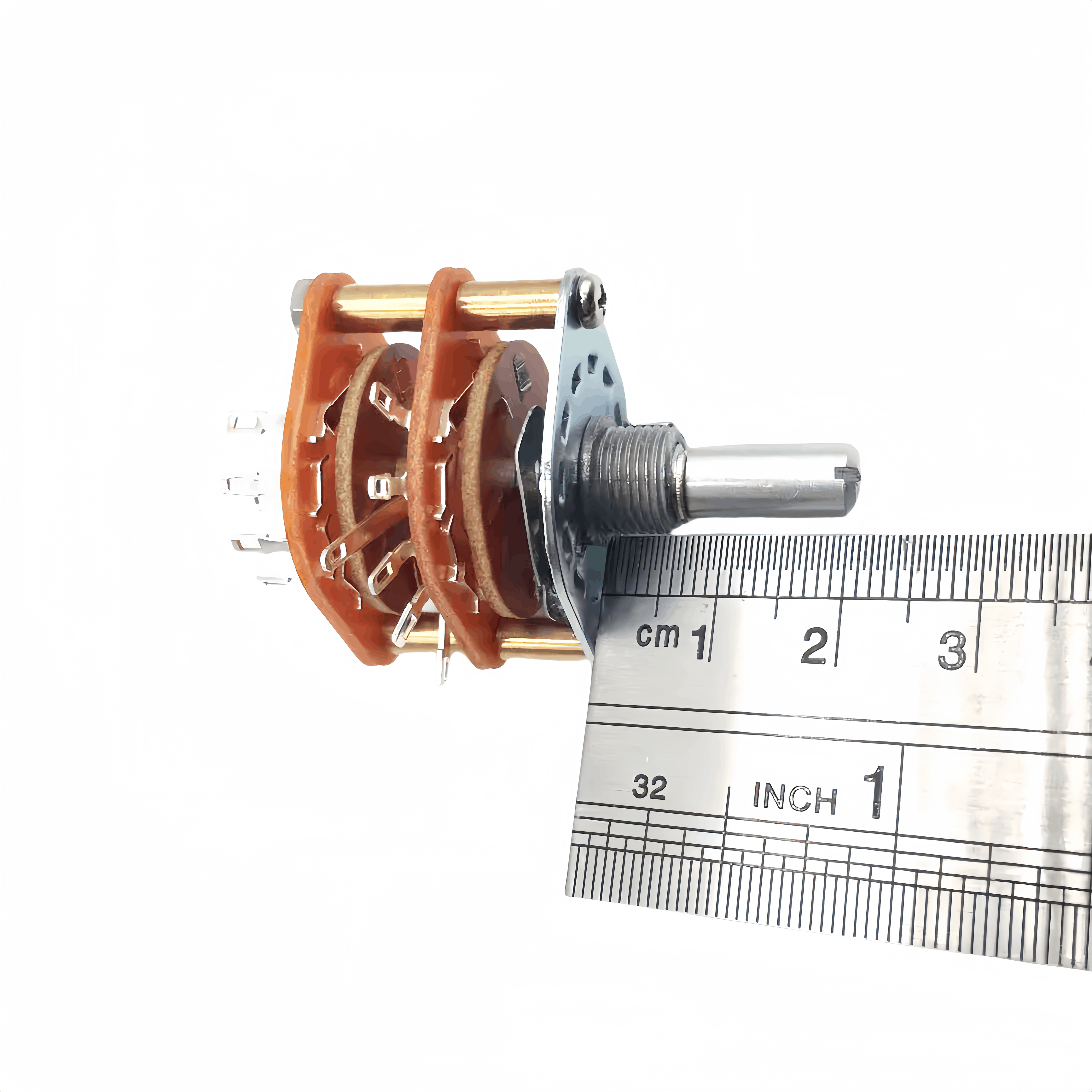 OEM ODM DC/AC 1/2/3/4/6 Poles 2/3/4/6/12 Position Electrical Switch Band Selector Band Switch  Gear Change Rotary Switch