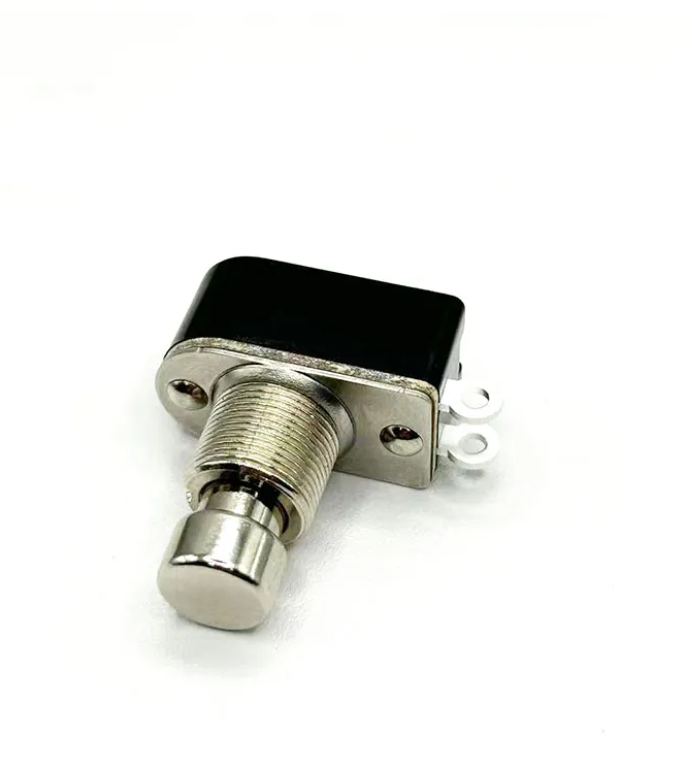 Factory Price 13mm SPST Momentary Solder Lug pin Foot Switch  2 PIN Stomp Push Button Guitar Foot Switch