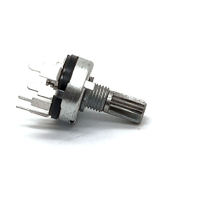 17mm potentiometer with rotary switch 1K-500K adjustable carbon film preset variable resistor potentiometer