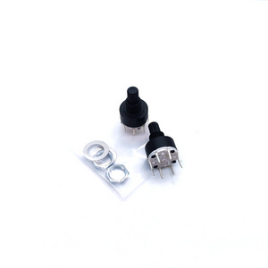 16mm plastic handle multi-loop multi-tap switch RS16 rotary switch Two rows of 8 pin switches