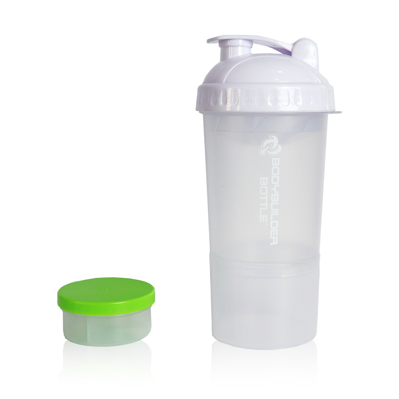 2023 500ml bpa free SPORTS CUPS custom logo protein gym sublimation clear leak proof fitness shaker cups for protein shakes