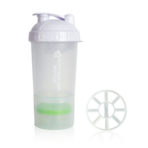 2023 500ml bpa free SPORTS CUPS custom logo protein gym sublimation clear leak proof fitness shaker cups for protein shakes