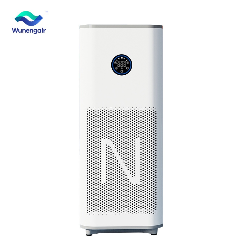 High Quality Negative Ionizers Deodorizer APP Smart Control Air Purifier for Rooms Bacteria PM2.5 Smoke Odor Pet Hairs