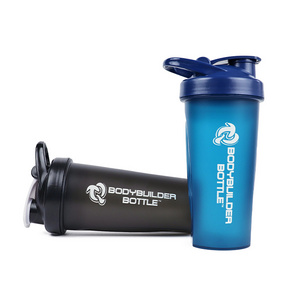 SAMPLE Customized plastic Shaker Bottle Custom Gym shaker cups for protein shakes Print Logo sports shaker