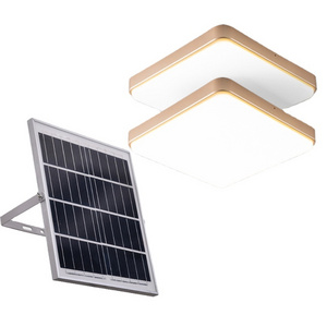 New Arrival 200w Solar Square Led solar lights indoor house home Solar Ceiling Light for Living Room