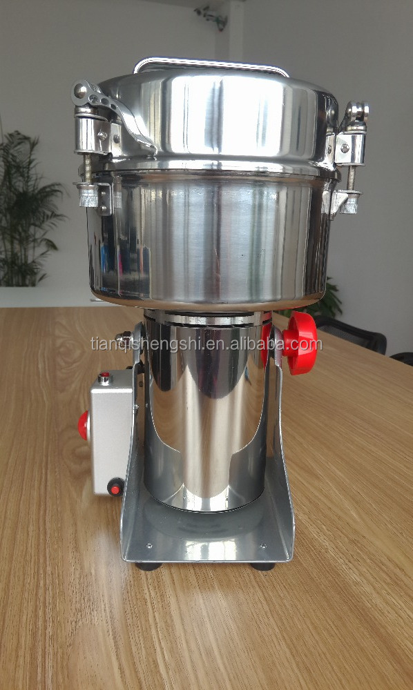 2000g High quality small mini spice grinding machine / spice grinder / tea leaf grinder with export standard