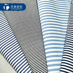 Hot Selling Woven Polyester Cotton Plain Weave 65/35 Stretch Fabric Jeans Selvedge Tc Twill Fabric