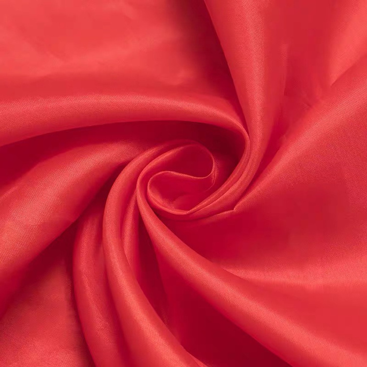 Eco-friendly polyester taffeta fabric thick waterproof fabric 210t 190t 100% polyester taffeta fabric for tent