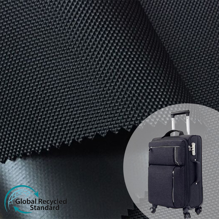 high quality 420D 600D 1000D nylon oxford luggage fabric pu coated waterproof 210d PVC printed recycle oxford fabric