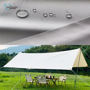 Factory price 600d polyester oxford fabric PVC outdoor tent waterproof recycled fabric for canopy